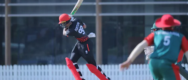 Nicholas Kirton drives against Kenya, Canada v Kenya, 15th October 2019.