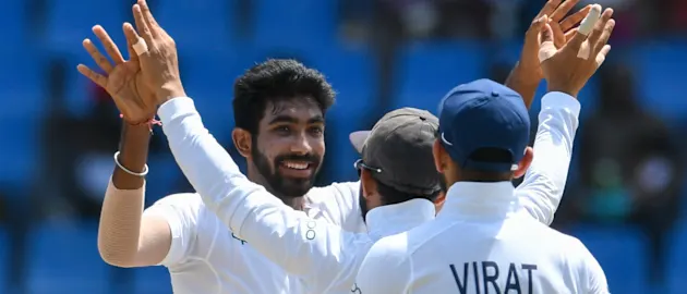 Jasprit Bumrah has broken into the top 10