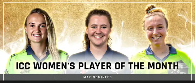 ICC Women's Player of he Month nominations – May