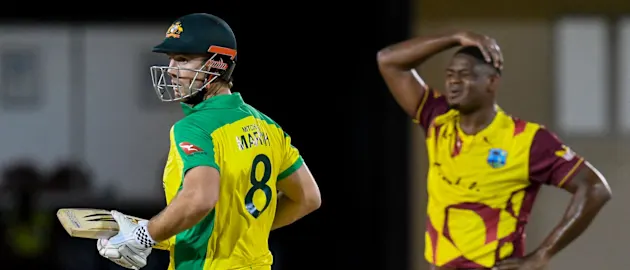 Marsh starred in Australia's win