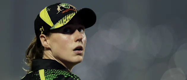 Perry hit her sixth T20I half-century against India on Saturday