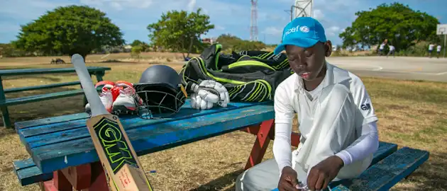 "Without cricket my life would be much emptier," MICAIAH, age 13, Barbados
