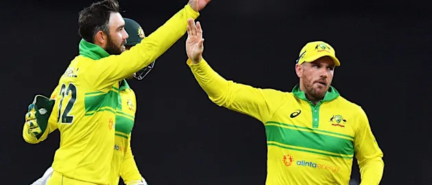 Glenn Maxwell, Aaron Finch