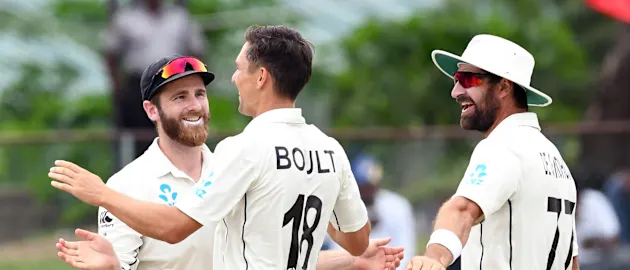 Kane Williamson and Trent Boult