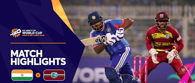 Clinical India power into the last four | Match Highlights | T20WC 2026