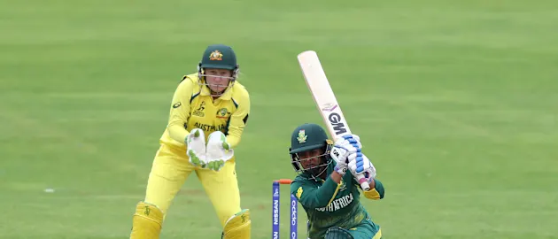 Trisha Chetty scored a sublime 37 before getting run out.
