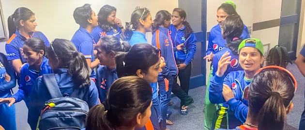 Plenty of laughter in the change rooms