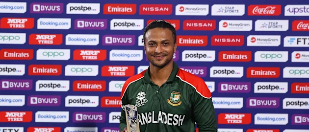 Shakib Al Hasan has climbed to the top of the rankings