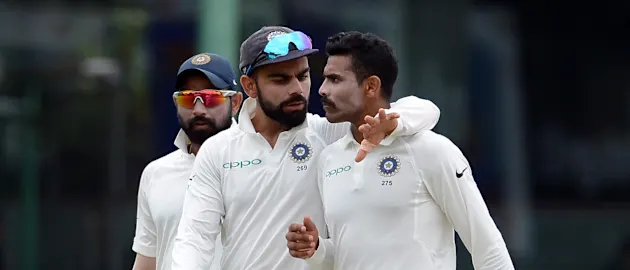 Virat Kohli and Ravindra Jadeja