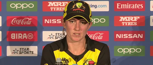 Australia-Rachael-Haynes-post-match-240220_Moment