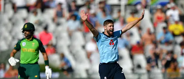 Chris Woakes played an important part in England's 50-over World Cup triumph