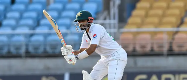 Babar Azam moves up by two spots to eighth position after hitting his 17th Test fifty