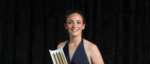 Heather Graham was named Australia's Female Domestic Player of the Year 2019