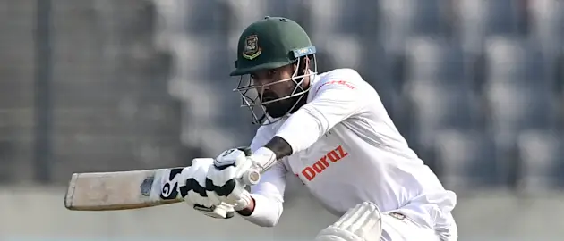 Bangladeshs Litton Das plays a shot during the third day of the second cricket Test match between Bangladesh and India 1920x1080