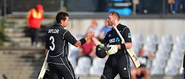Martin Guptill and Ross Taylor