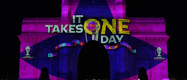 Gateway of India in Mumbai lights up to celebrate Diwali and the greatest cricket World Cup