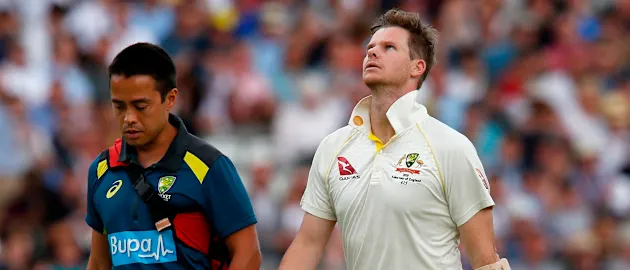 Smith suffered a nasty blow to the neck from a Jofra Archer bouncer during the second Ashes Test at Lord's