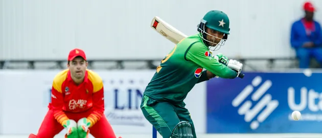 Fakhar Zaman has scored 220 runs from three games in the series