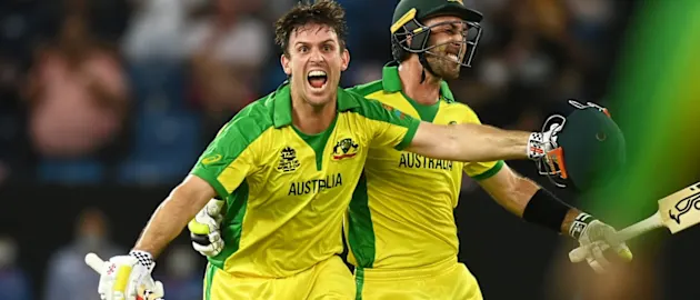Player of the Match Mitchell Marsh's decisive innings