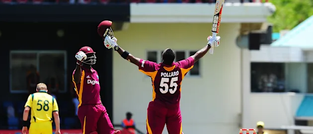 Pollard scores a brilliant century against Australia