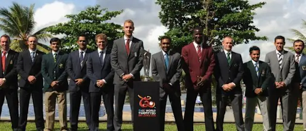 54565 ICC World Twenty20 - Captains Portraits