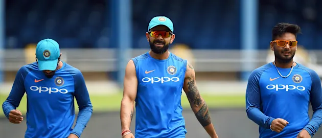 Rishabh Pant, Virat Kohli