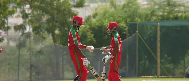 Oman posted 178 after opting to bat first