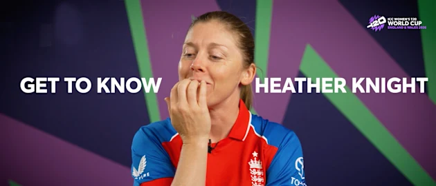 Get to know England batter Heather Knight
