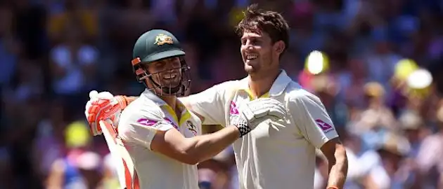 The Marsh brothers added 207 runs for the third wicket