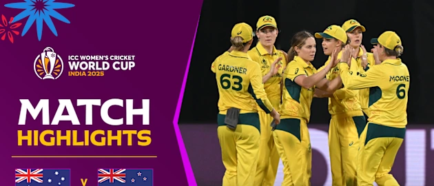 Australia's World Cup campaign off to a winning start | Match Highlights | CWC25