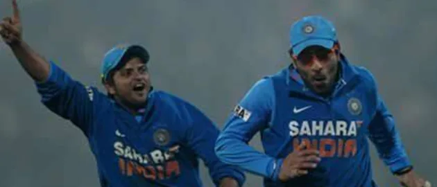 41280 India celebrating after the win