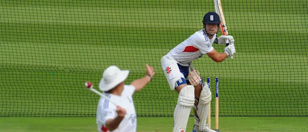 Alastair Cook and Graham Gooch