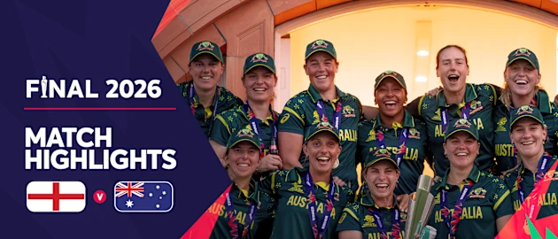 Perfect Australia storm to victory | Match Highlights | Women's T20WC 2026