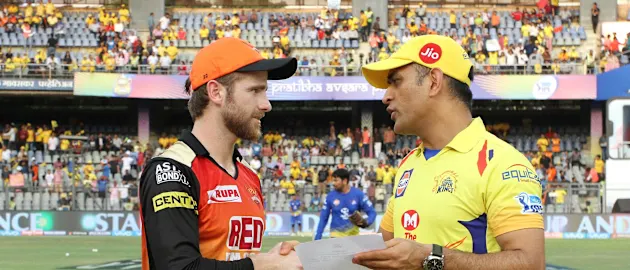 Kane Williamson and MS Dhoni