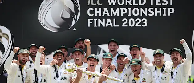 Australia lift the WTC