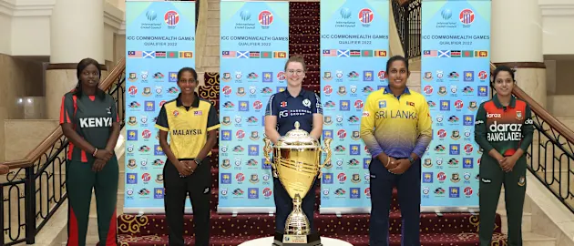 Captains pic - ICC CWG Qualifier 2022