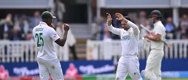 Logo of Emotional Maharaj dreaming of Lord's success for South Africa