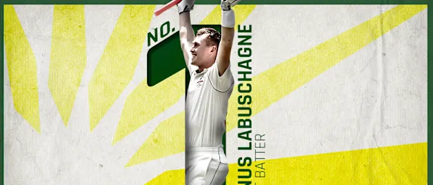 The new No.1 Test batter.