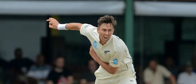 Trent Boult is sixth in the MRF Tyres ICC Test Rankings for bowling
