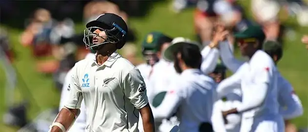 Jeet Raval was the only top order batsman to make a double digit score for New Zealand