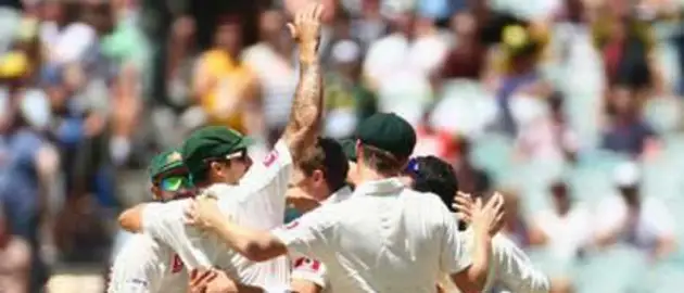 41062 Australia celebrates the win