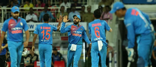 India sealed a 2-1 series win by beating New Zealand by six runs in the rain-shortened game.