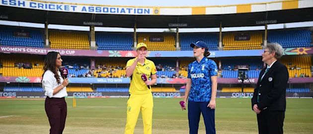 Australia elect to bowl against England | CWC25