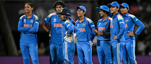 Radha leads India's attack to restrict Bangladesh | Innings Highlights | CWC25