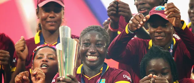 Windies Women World T20 2016 trophy
