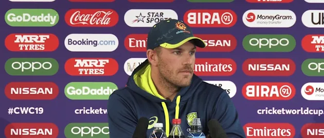 Aaron-Finch-Australia-Pre Match-PC-05JUL19_Moment