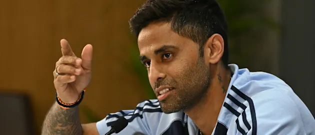 Suryakumar Yadav will lead India for the first time at an ICC event