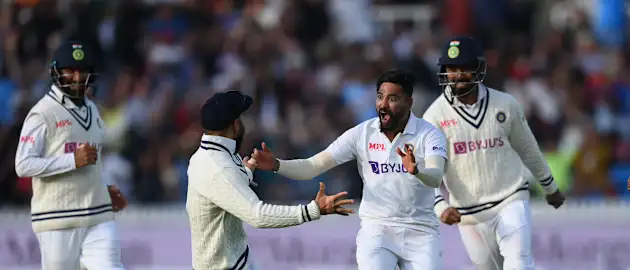 India go 1-0 up in the series