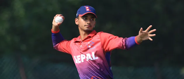 Rit Gautam contributed a half-century in Nepal's win in the final match