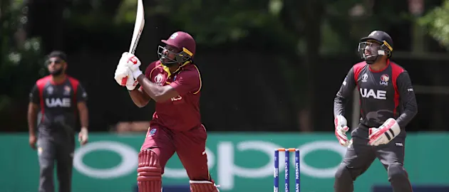 Chris Gayle struck 123 in 91 balls with seven fours and 11 sixes